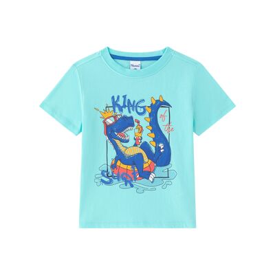 T-shirt King dinosaure pour junior garçon