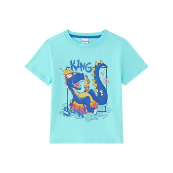 T-shirt King dinosaure pour junior garçon 1
