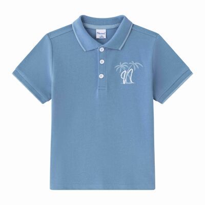 Polo junior ragazzo con ricamo