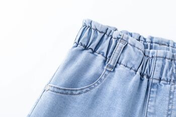 Pantalon long en jean fille 4