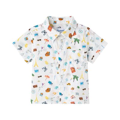 Baby boy shirt with prints