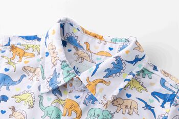 Chemise bébé avec dinosaures 3