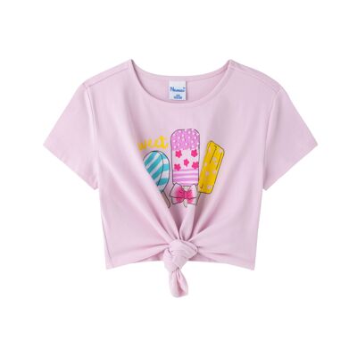 T-shirt gelato da bambina