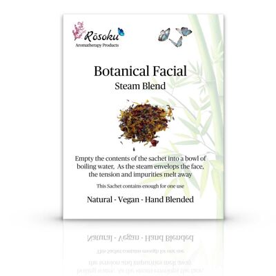 Botanische Gesichtsdampfmischung – 4 g Beutel