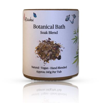 Mélange de bain botanique - Pot de 140 g