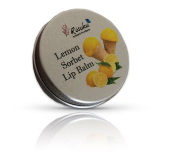 Baume à lèvres aromatisé au sorbet citron 1