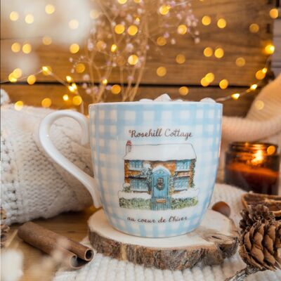Winter Cottage Mug