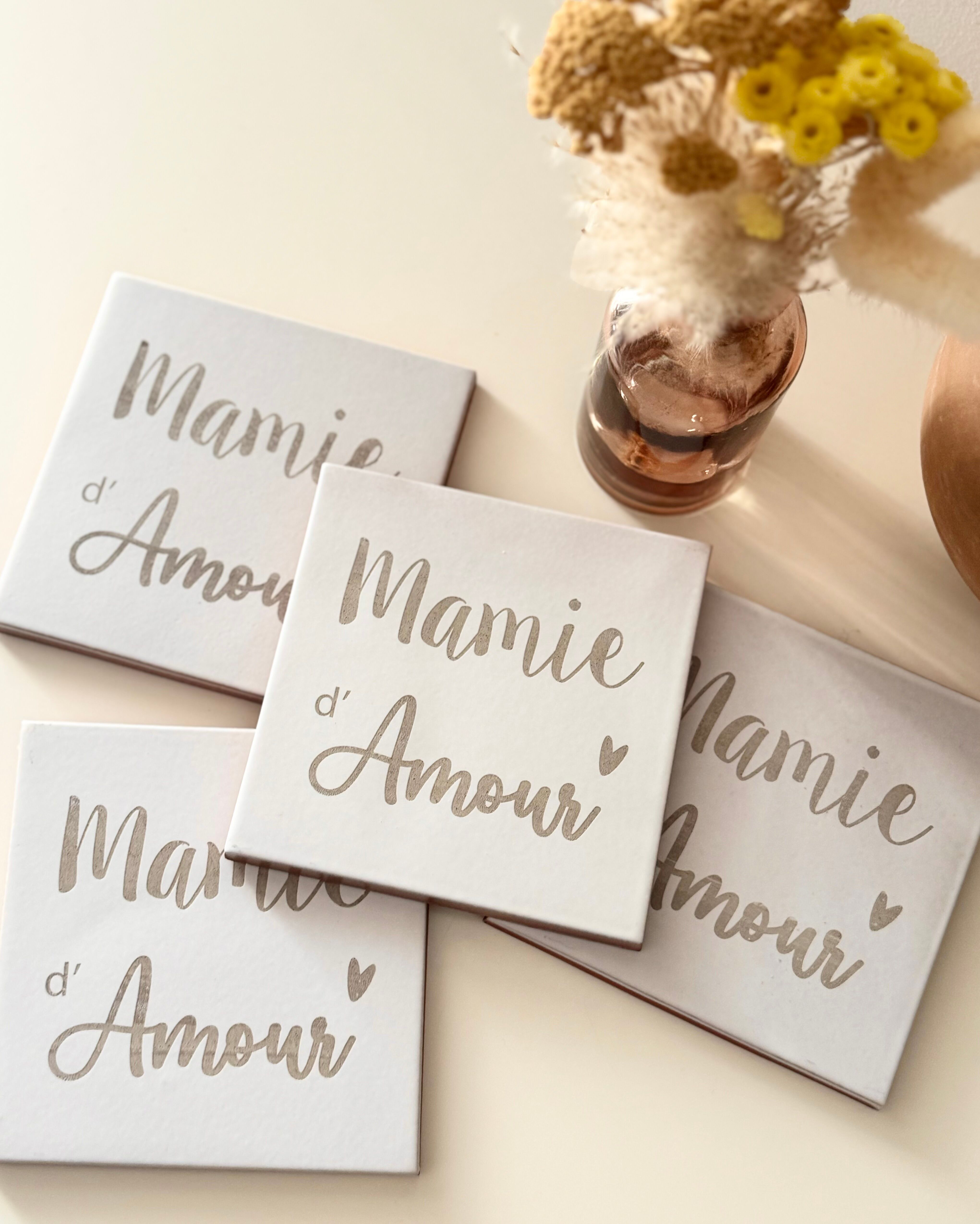 Mensaje de terracota vidriada