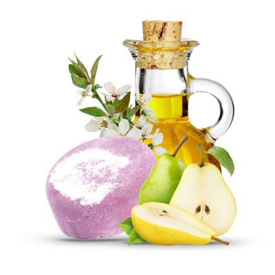 Pear Fruit Fizz Bath Bomb