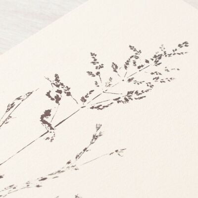 Plakat „Wildblumen“ • Sammlung Empreintes • A4