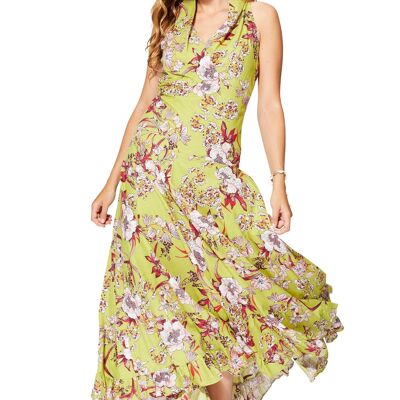 DRESS MAXI8039D