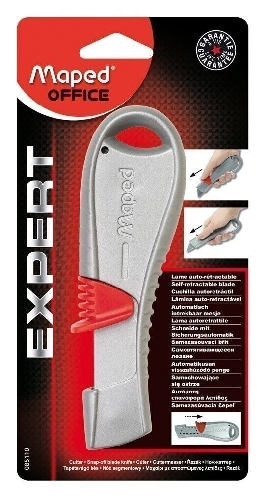 Cutter di sicurezza EXPERT, lama trapezoidale