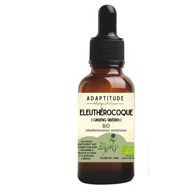 Extrait d'éleutéhrocoque bio (50ml)