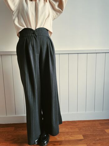 Le pantalon Hudson - noir & blanc 2