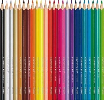 24 crayons de couleur FSC COLOR'PEPS STAR en pochette carton 2