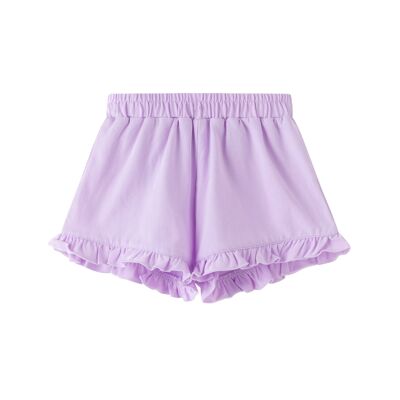 Short fille basique uni