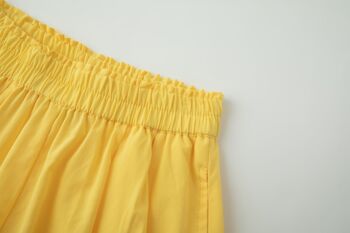 Short jaune pour juniors garçons 5