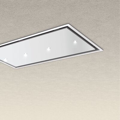 Baraldi Gea Flat ceiling hood 120 cm, White 800 m3/h