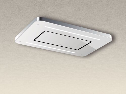 Baraldi cappa da soffitto Stivia Soffitto 90 cm, Bianca 800 m3/h