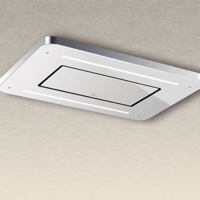 Baraldi cappa da soffitto Stivia Soffitto 90 cm, Bianca 800 m3/h