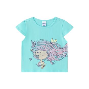 T-shirt papillon junior fille 1