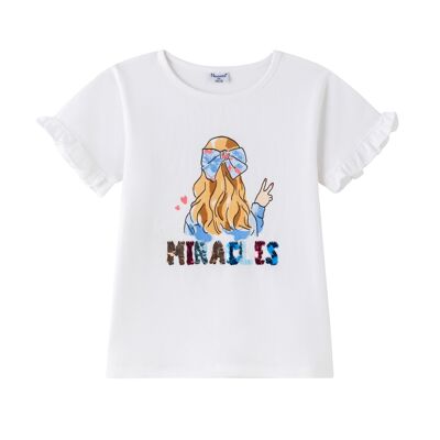 Camiseta miracles de niña junior