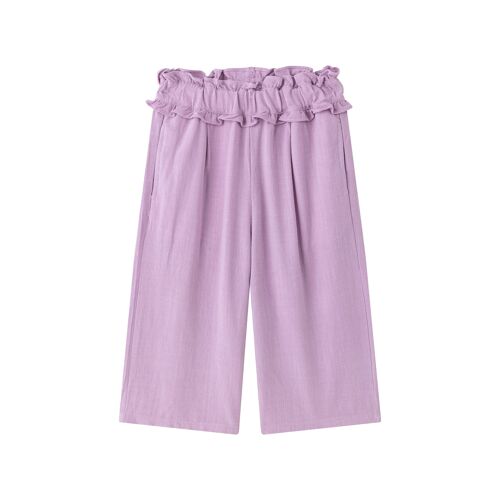 Pantalón Morado ancho para niña