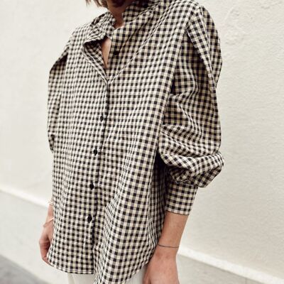 Calistee Shirt - Brown Vichy