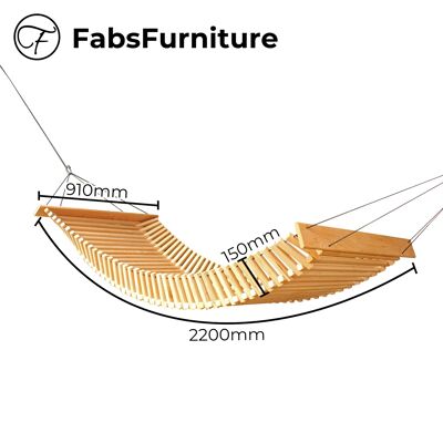 V1 wooden hammock