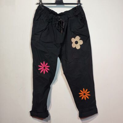 Moon Flower color trousers