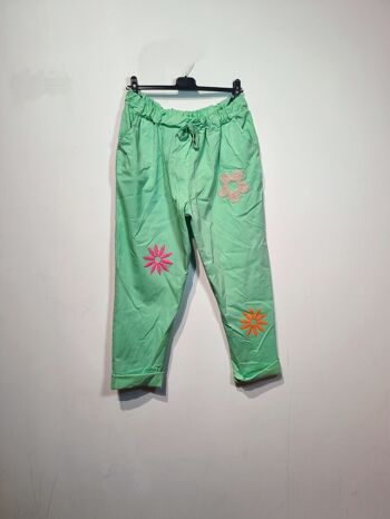 Moon Flower color trousers 6