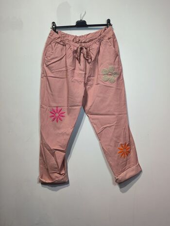 Moon Flower color trousers 9