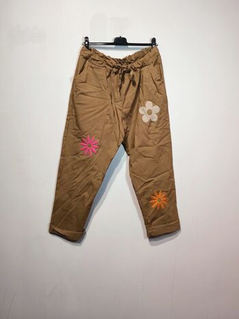 Moon Flower color trousers 10
