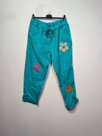 Moon Flower color trousers 16