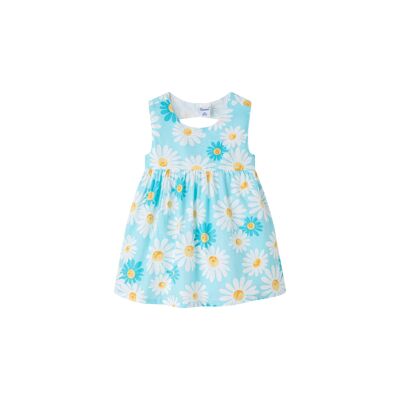 Baby dress with daisies