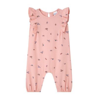 Baby jumpsuit with animals