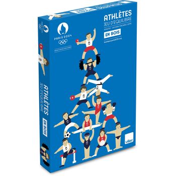 VILAC - Jeu d'équilibre Athlètes jeux Olympiques Paris 2024. A partir de 3 ans. 5