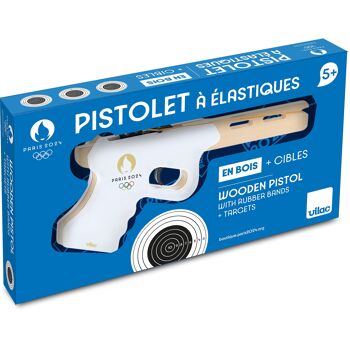 VILAC - Pistolet à élastiques jeux Olympiques Paris 2024. A partir de 5 ans. 5
