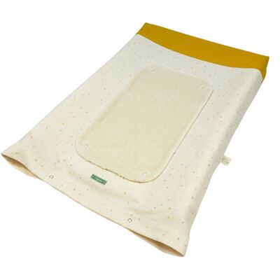 Organic cotton changing mat cover