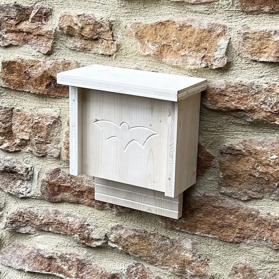 Nichoir à Chauves-Souris En Bois - Abri Extérieur Pour Jardin, Protection Naturelle Contre Les Moustiques