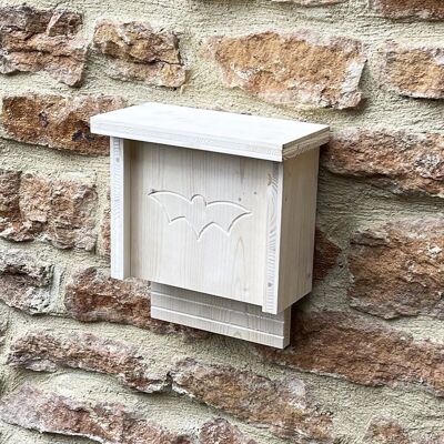 La caja nido francesa: una casa para murciélagos de madera fabricada en Francia
