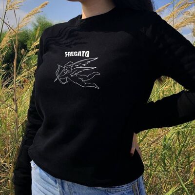 Crew Neck Sweatshirt "Fregato"__S / Nero