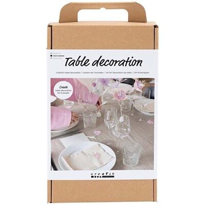 Kit de decoración de mesa DIY - Pastel - 6 personas