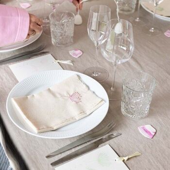 Kit DIY décoration de table - Pastel - 6 personnes 5