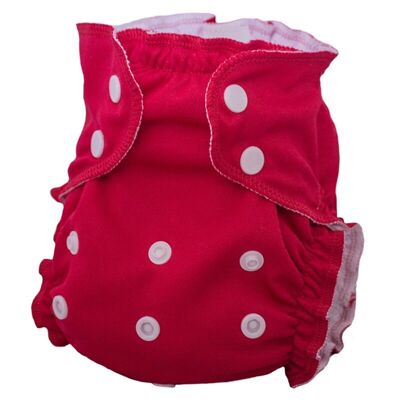 One-Size-Badeanzug für Babys, Rot, Weinrot