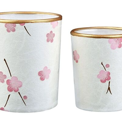 Small tea light holder, Aiko / pink