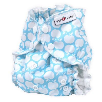 Washable diaper One Size (2.8 to 16kg) - All in two - Perlimpin Pom'