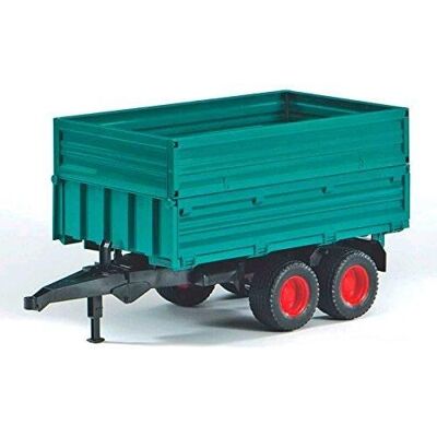 Bruder - 02010 - Tandem axle transport trailer with removable panel