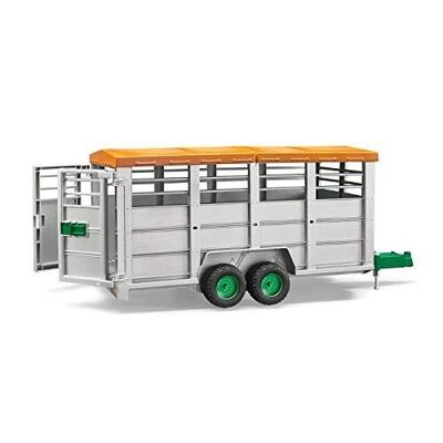 Bruder - 02227 - Livestock trailer with cow