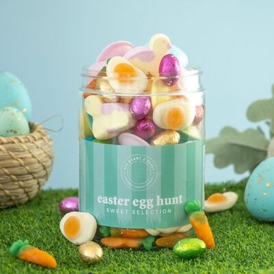 Bañera compartida para buscar huevos de Pascua
